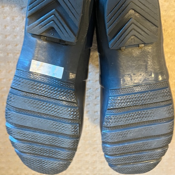 Dark Grey Gloss Hunter Boots - Picture 6 of 6